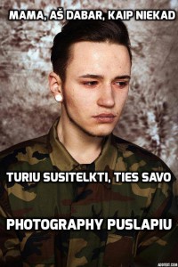 Prieš metus padariau cielą albumą su visais verkiančiais. Manote jog dėl to esu cinikas? Taip, ir man giliai...